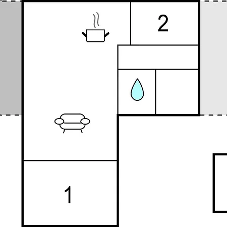 In With Kitchen Σπίτι διακοπών *